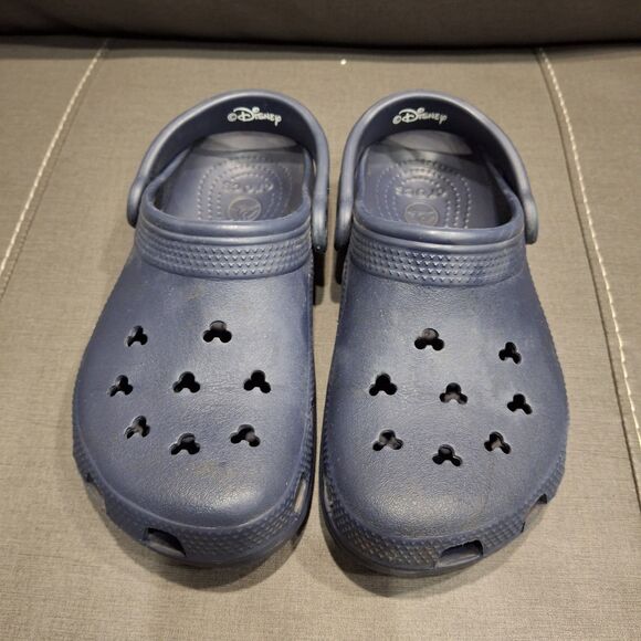 Crocs Disney Mickey Mouse Clog Size 6 Women Size 4 Men Navy Blue - Picture 2 of 9